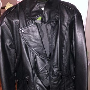 Leather jacket